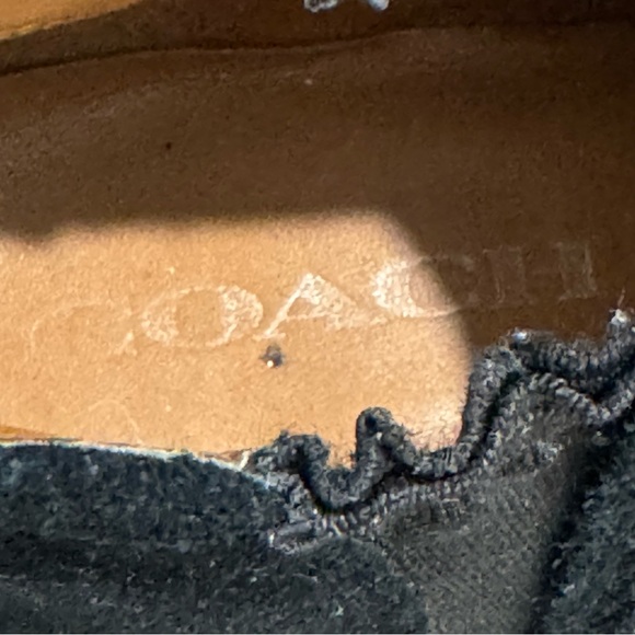 Coach Black Suede Carter Ankle Booties - Picture 3 of 11